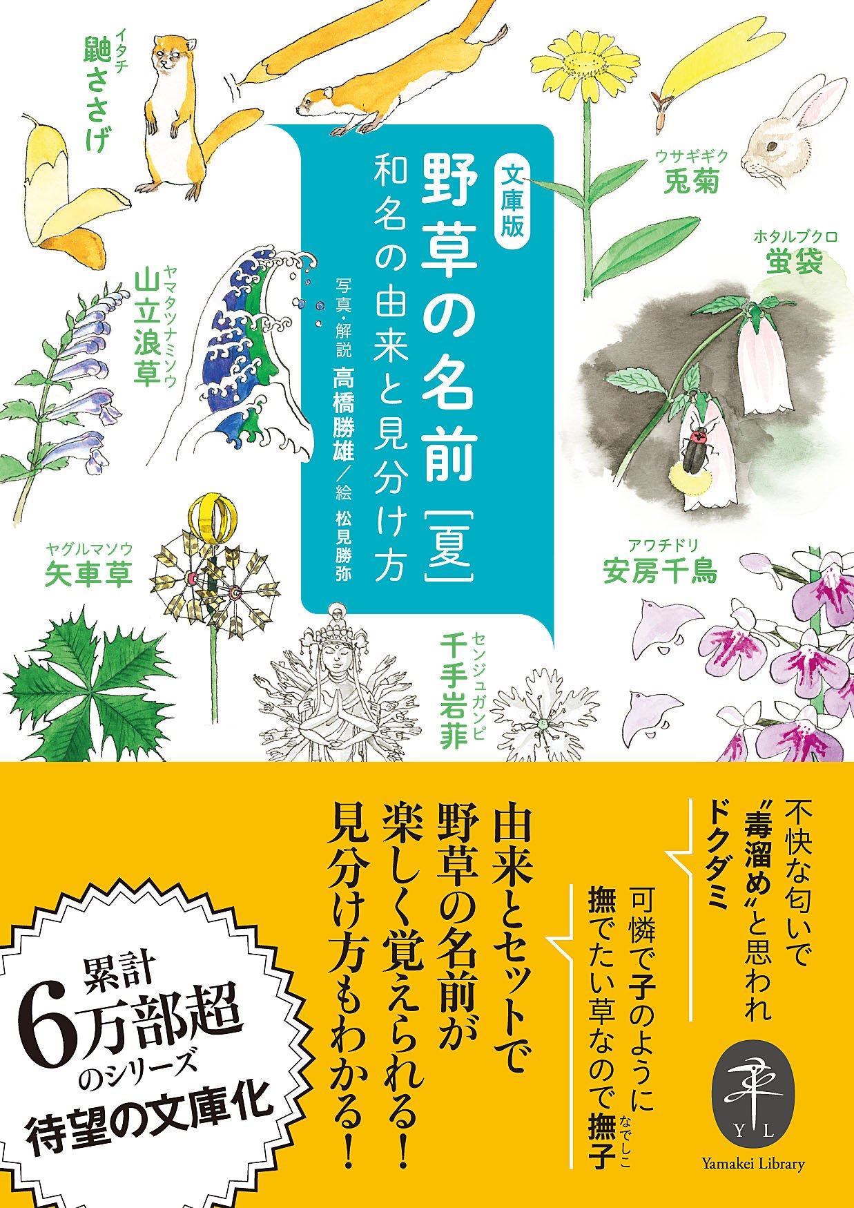 野草の名前 夏 和名の由来と見分け方 (ヤマケイ文庫) | 高橋 勝雄 |本