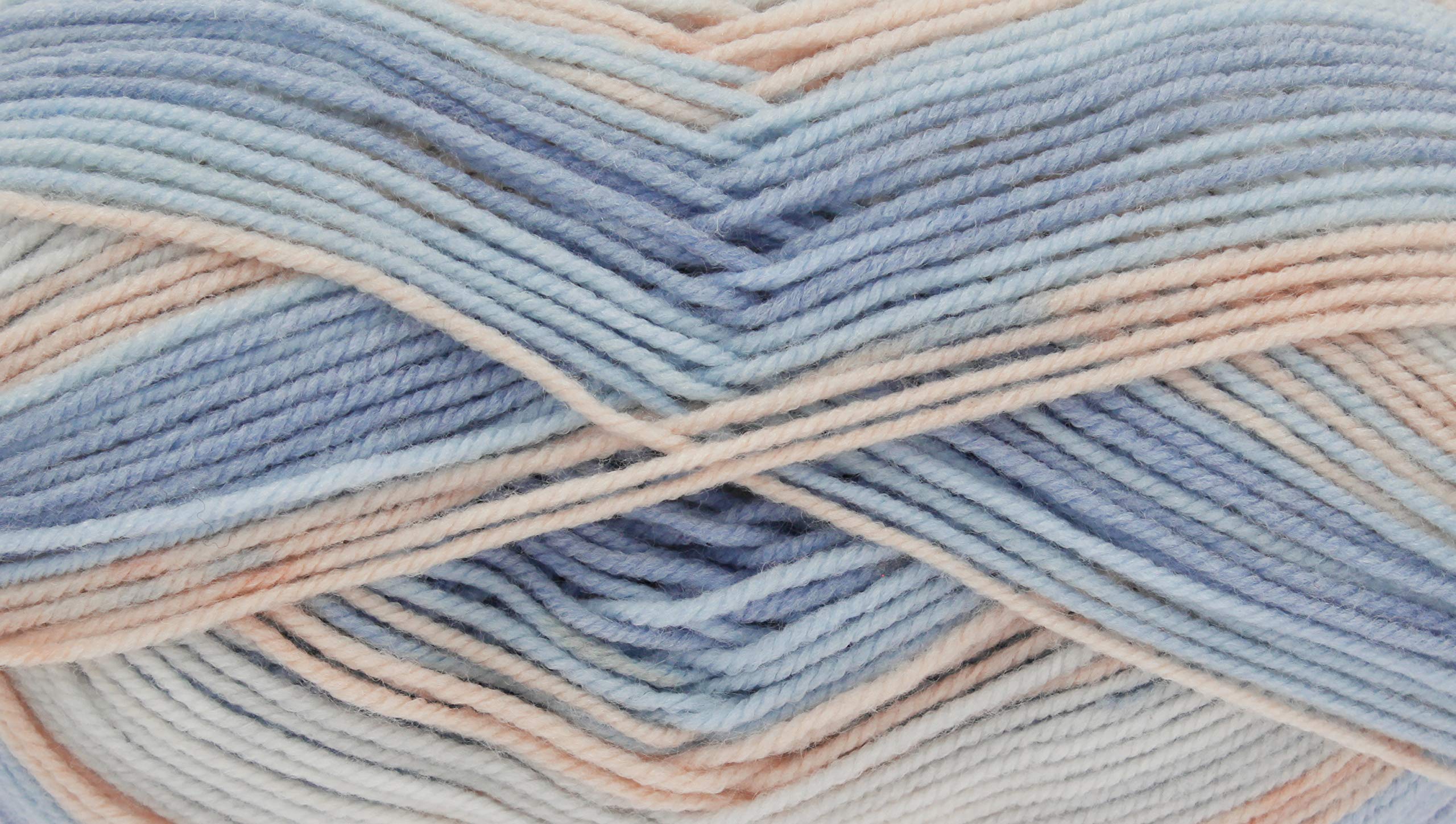 King Cole Beaches DK 100g Self Striping Knitting Yarn (Paradise Beach 4277)