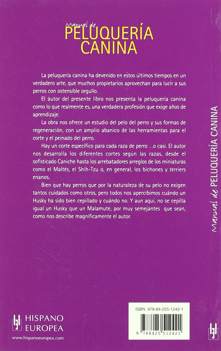 Manual de peluquería canina (Spanish Edition)      Paperback – February 10, 2017