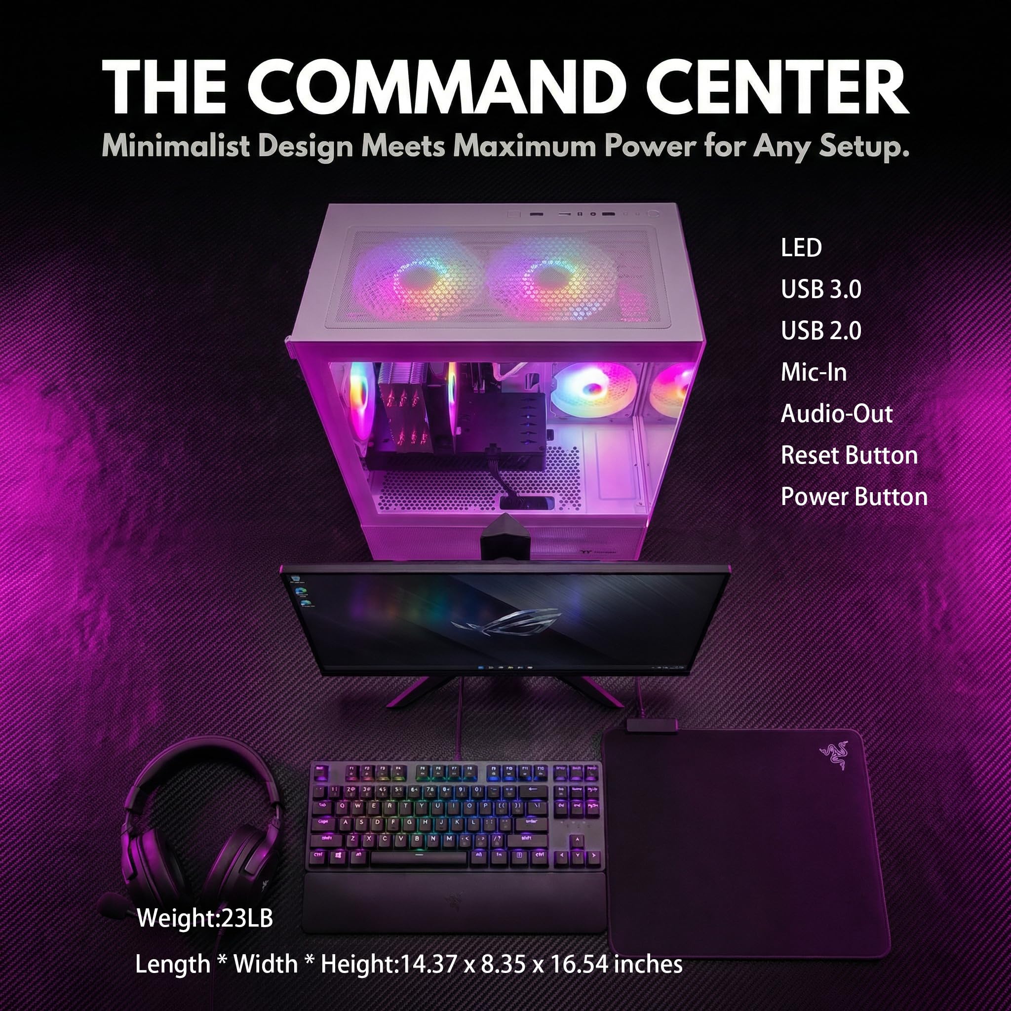 Amazon.com: AIGAMEPC Gaming PC Desktop Computer, Intel Core i7 up