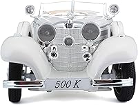 Vista 2 de Maisto 1936 M-B 500 K Type Specialroadster modelo a escala de fundición 1:18.