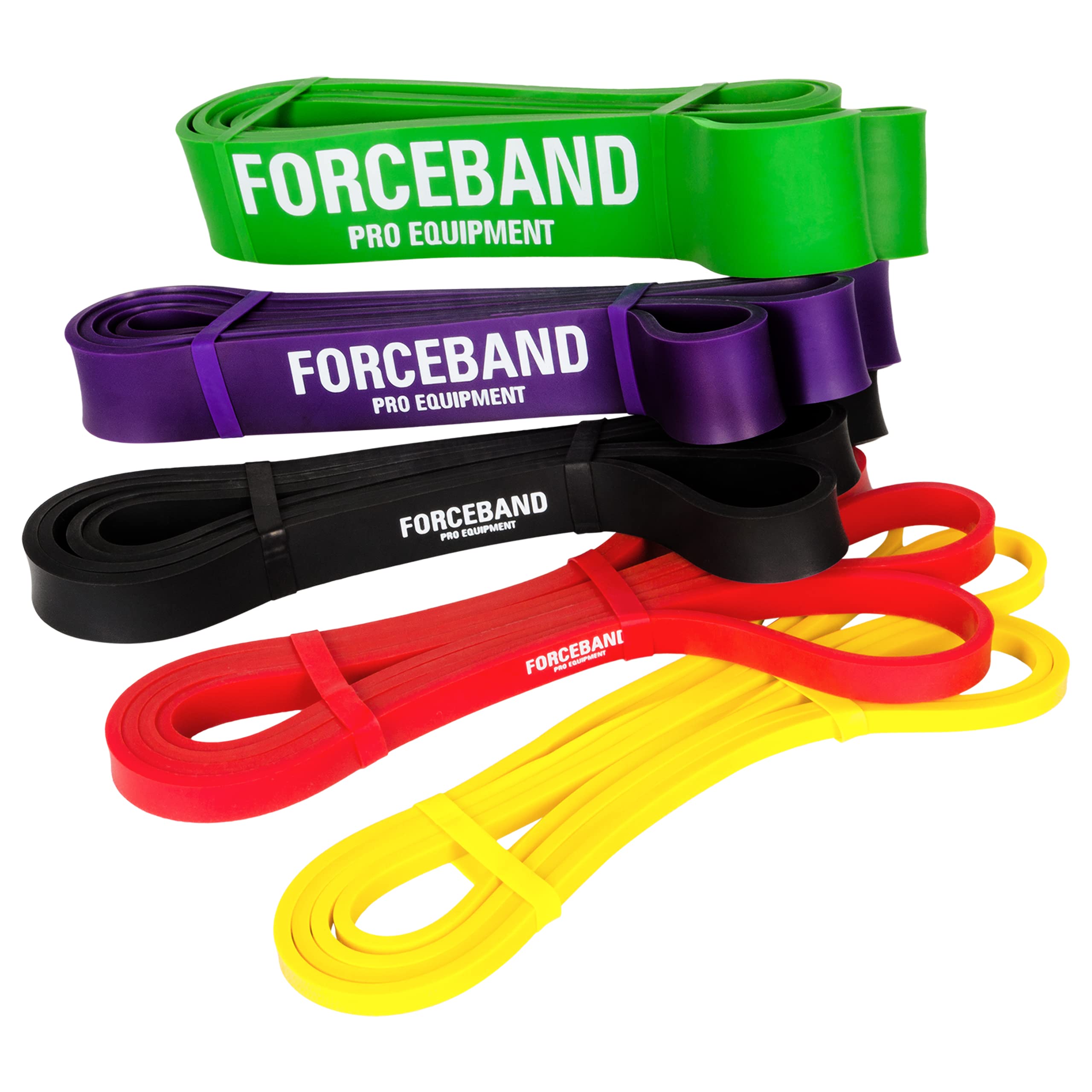 GUMY DO ĆWICZEŃ MINI BAND ZESTAW & POWER BAND ZESTAW - (ZESTAW MAXI)