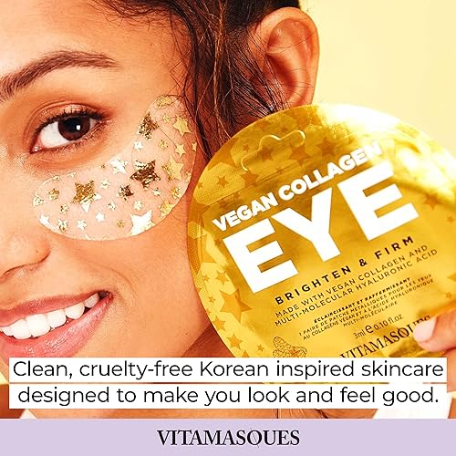 Miniatura 6 de Juego de regalo de máscara de labios y almohadillas de colágeno, lo mejor de labios y ojos, juego de 4 piezas, máscaras labiales regordetas y