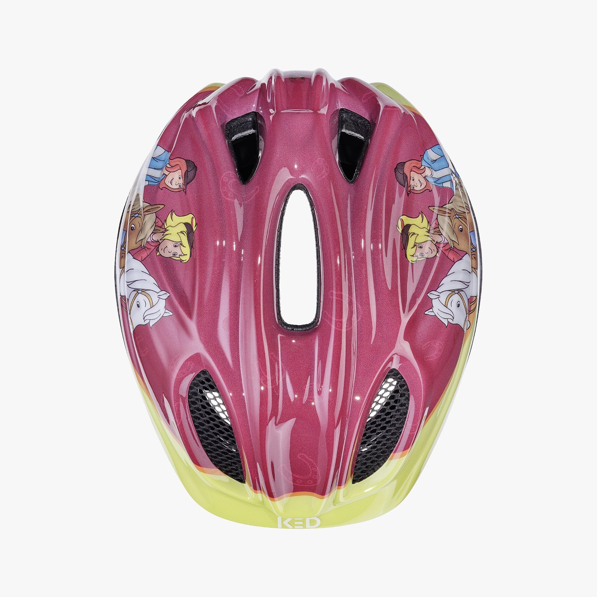 KED Children's Meggy Originals Bicycle Helmet, Bibi & Tina Red, S (46-51 cm): Buy Online at Best Price in UAE