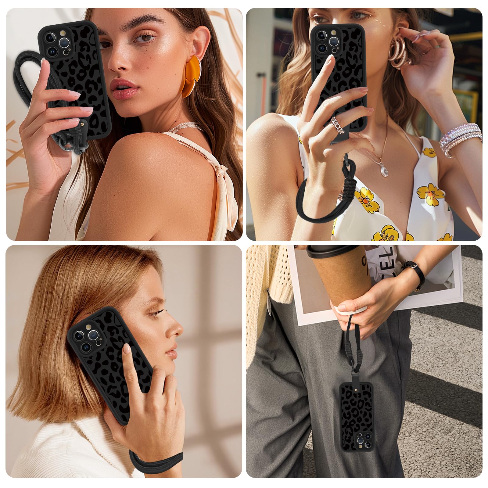 Yirlbey Cover Con Cordino Orologi Per IPhone 15 Plus 6,7