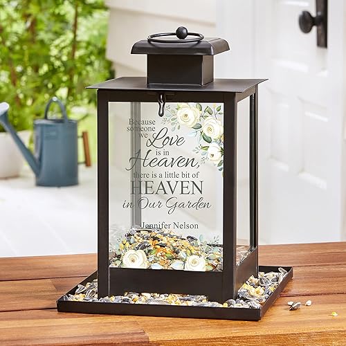 Miniatura 4 de Let's Make Memories Comedero para pájaros de jardín personalizado para seres queridos, en simpatíaconmemorativo