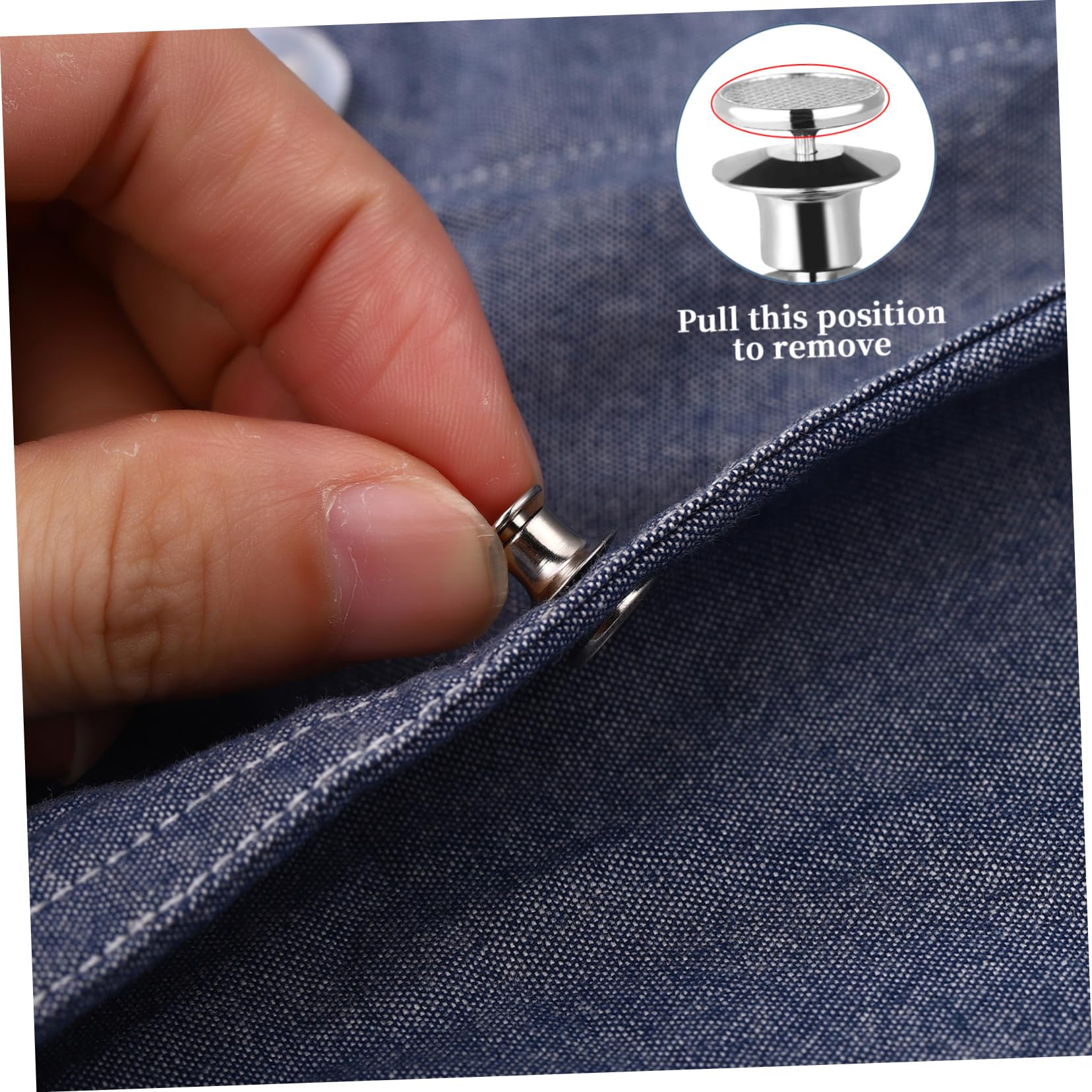 24juegos Ajustadores De Cintura Para Jeans Sin Costura De Clips Metálicos Diversos Compatible Pantalones y Faldas Solución Práctica Para Ajustar La Talla
