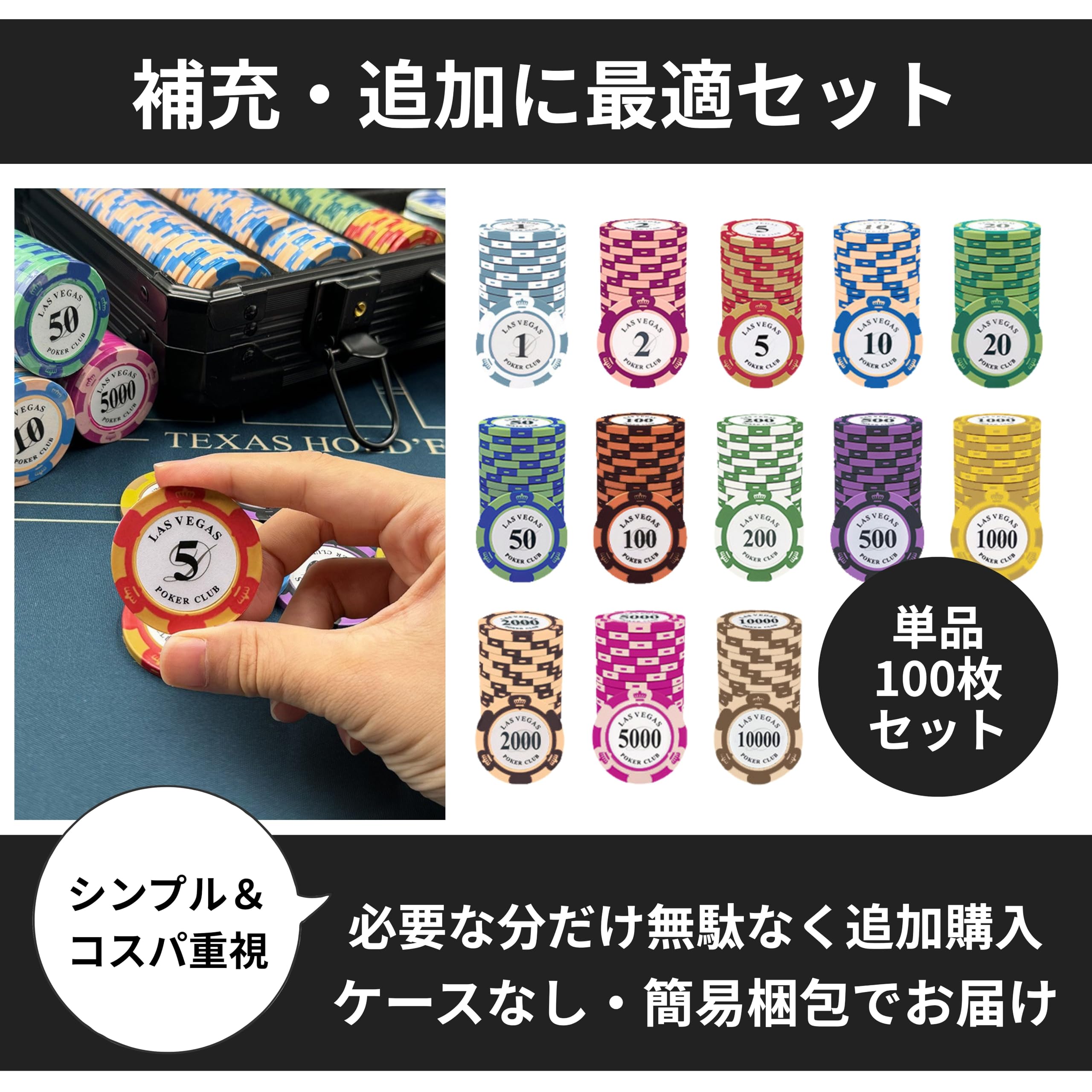 13 MGM社正規品 カジノチップ 100枚 10$ ポーカーチップ  H26年 Accessory House JOKER - カジノ チップ 「MGM GRAND MACAU 25HKD」