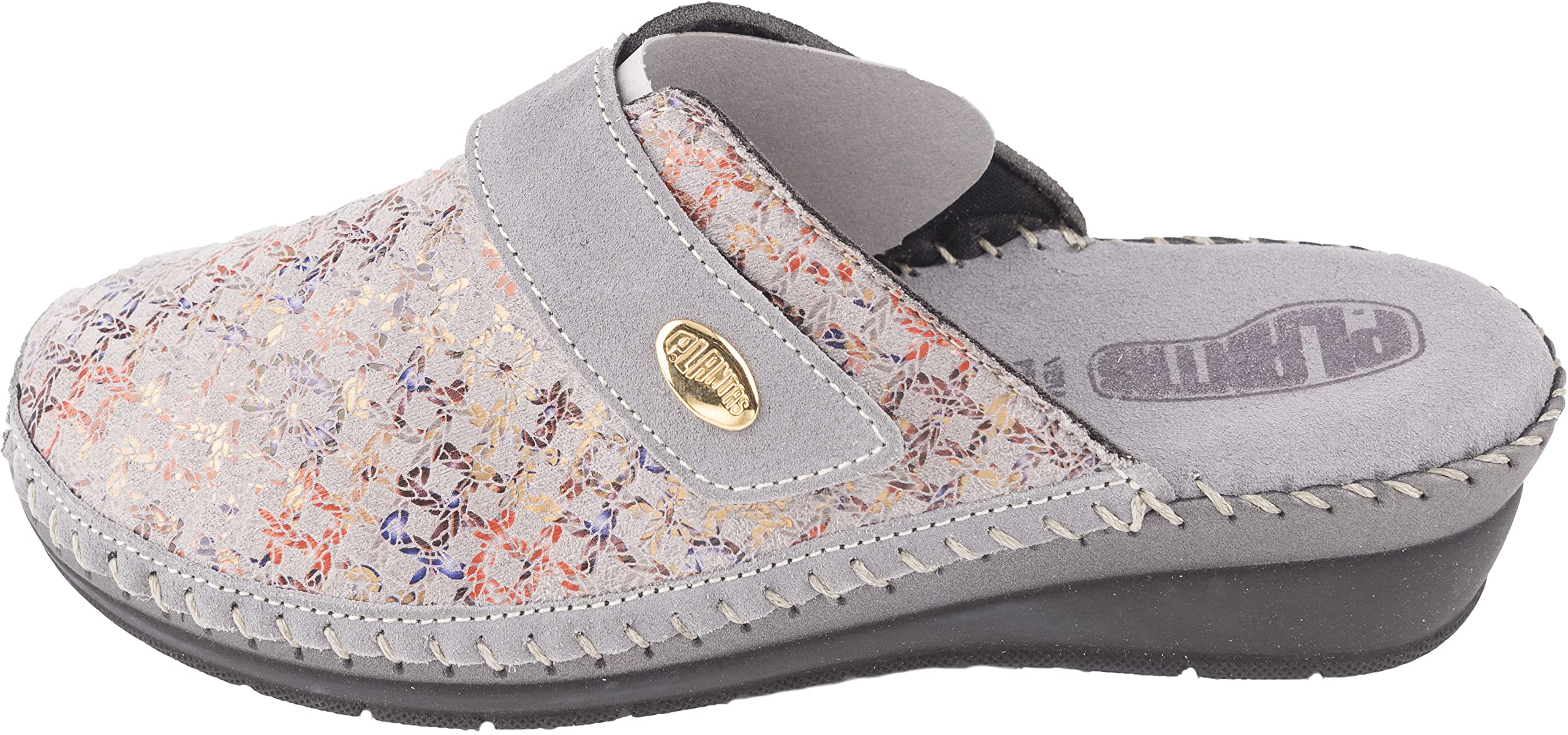 Pantofola caronno con Strappo, Grigio