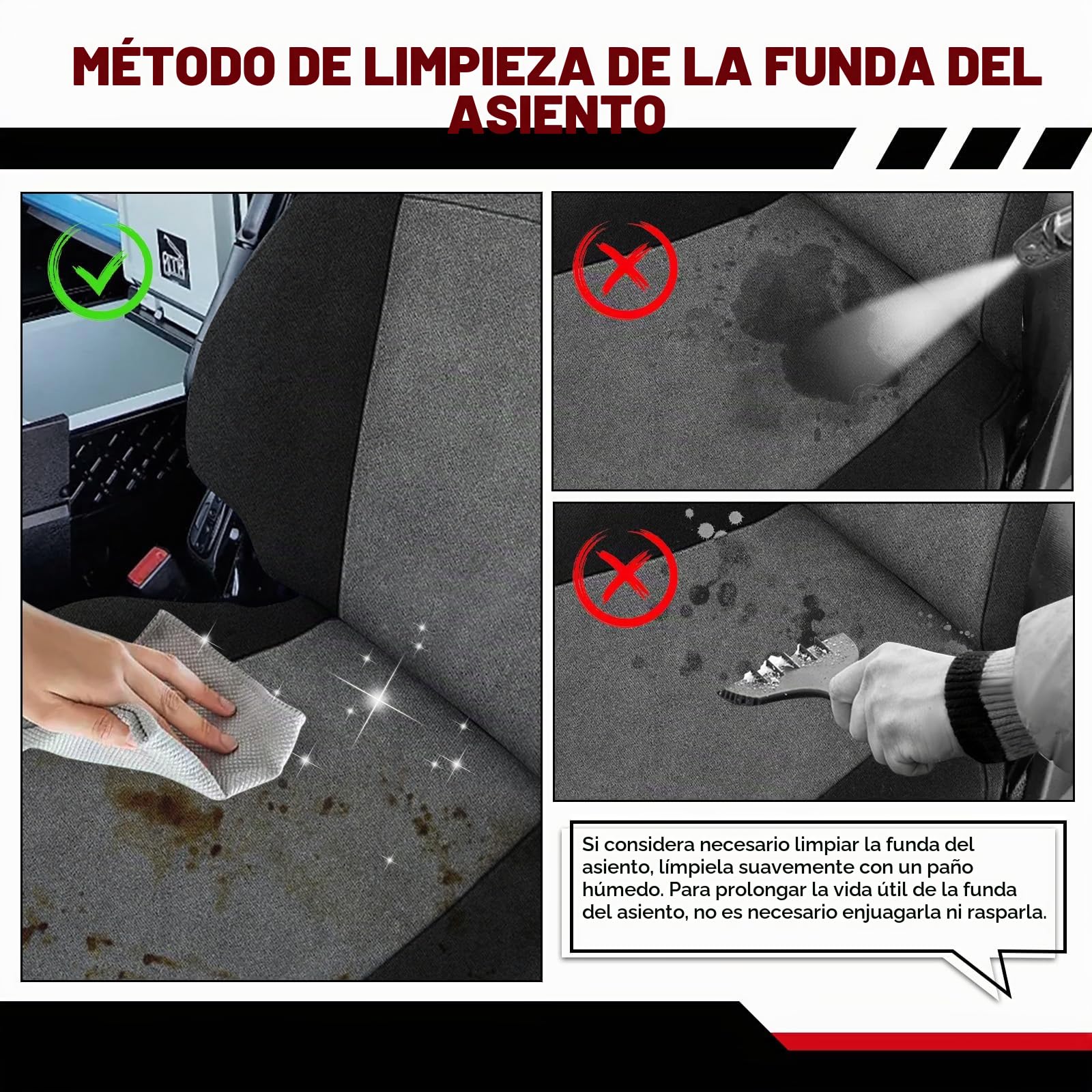 Fundas Asientos Coche para Mercedes Actros MP4 MP5, Funda Asiento Coche Delantero Funda Silla Coche Protector Asiento Coche | Fundas para asientos de coche