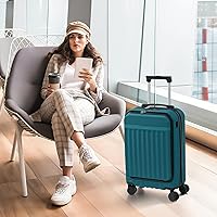 ヴェロニカマーズ　セット Amazon.com | Merax Luggage Sets Front Opening, 2 Piece Hardshell