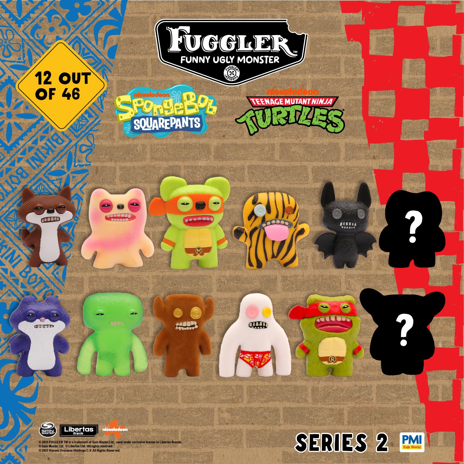 Amazon.com: Fuggler Series 2 Collectible Figures 12-Pack Window