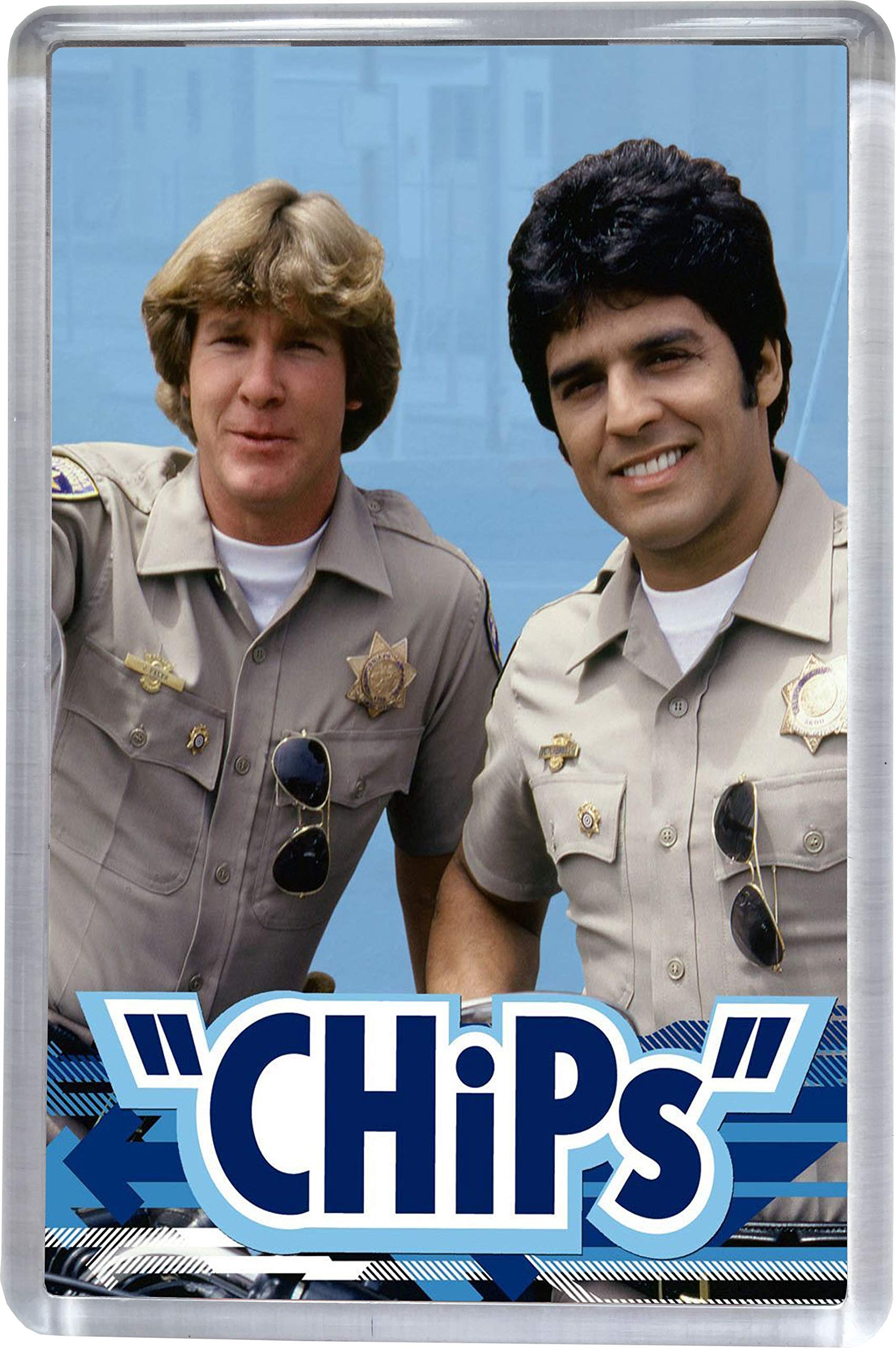 Chips Classic TV Fridge Magnet 5 x 7.5 cm