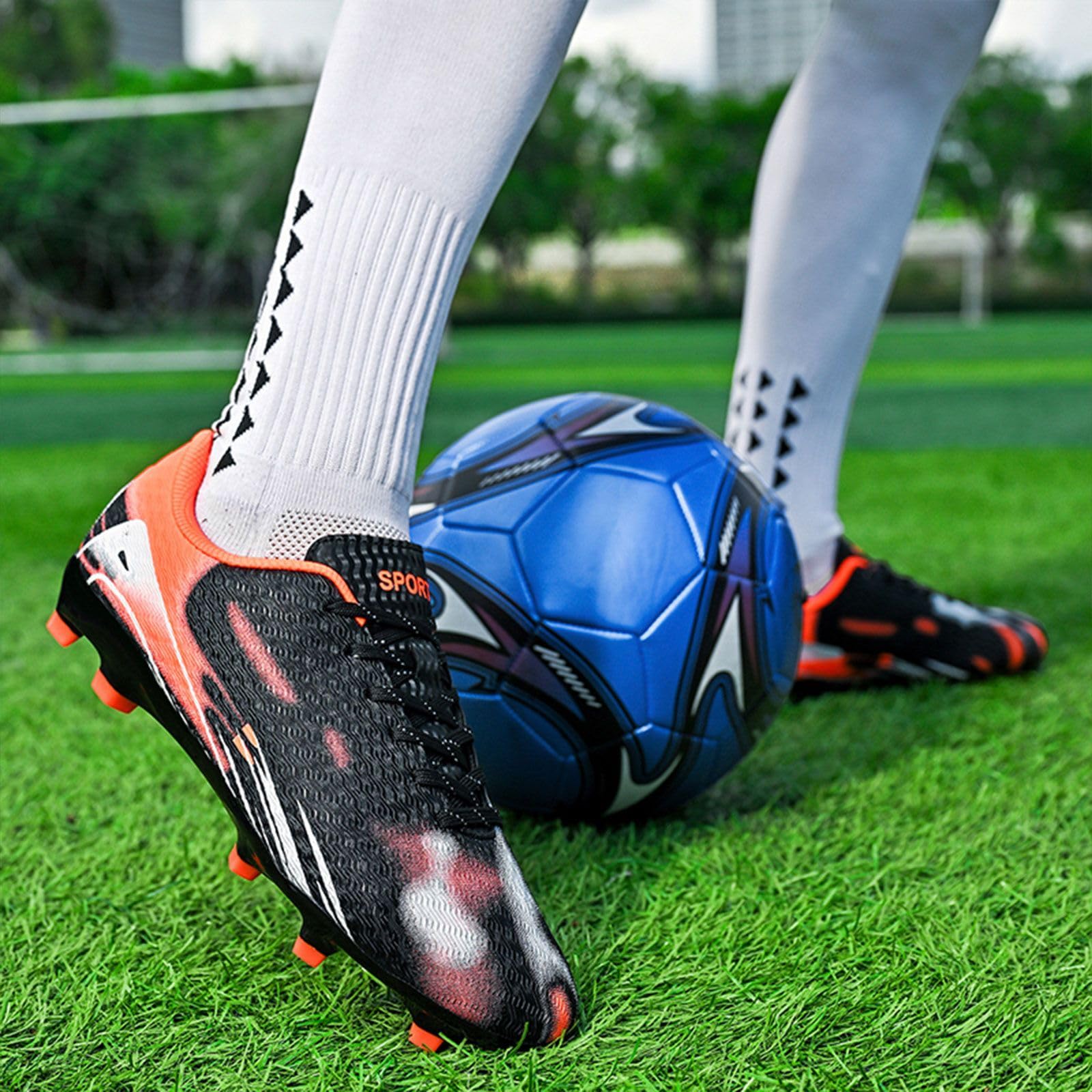 Chaussures de football FG/AG pour garçons et femmes, chaussures de football pour filles, chaussures d'entraînement professionnelles