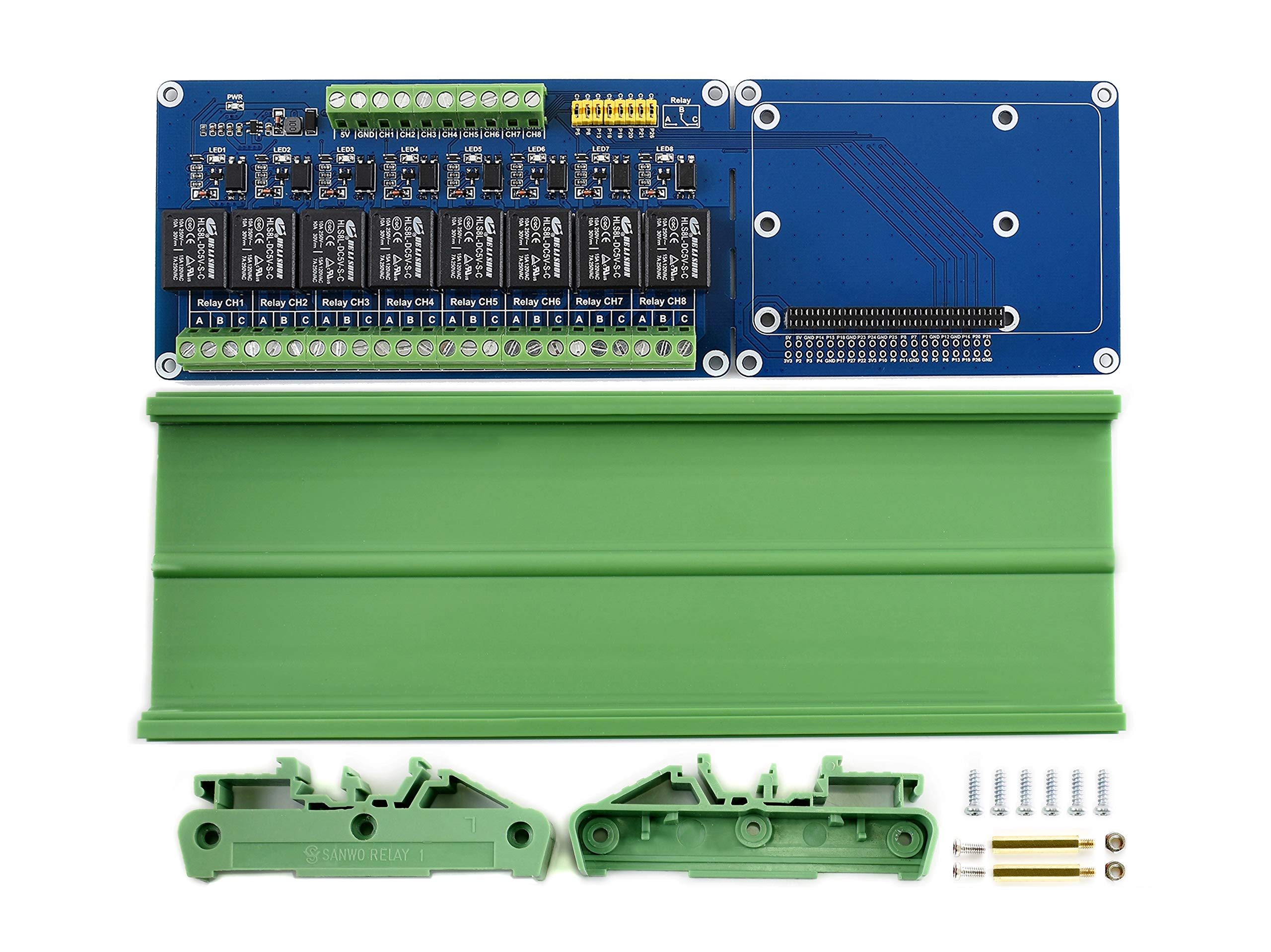 Electronics-Salon RPi Power Relay Board Módulo de expansión para