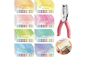 Essential Reward Punch Card Pack: Boosting Motivation and Recognition