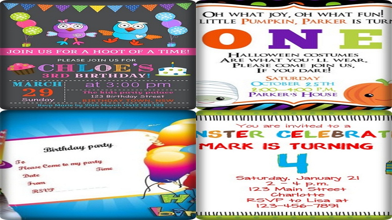 Birthday Party Invitation Ideas App on Amazon Appstore