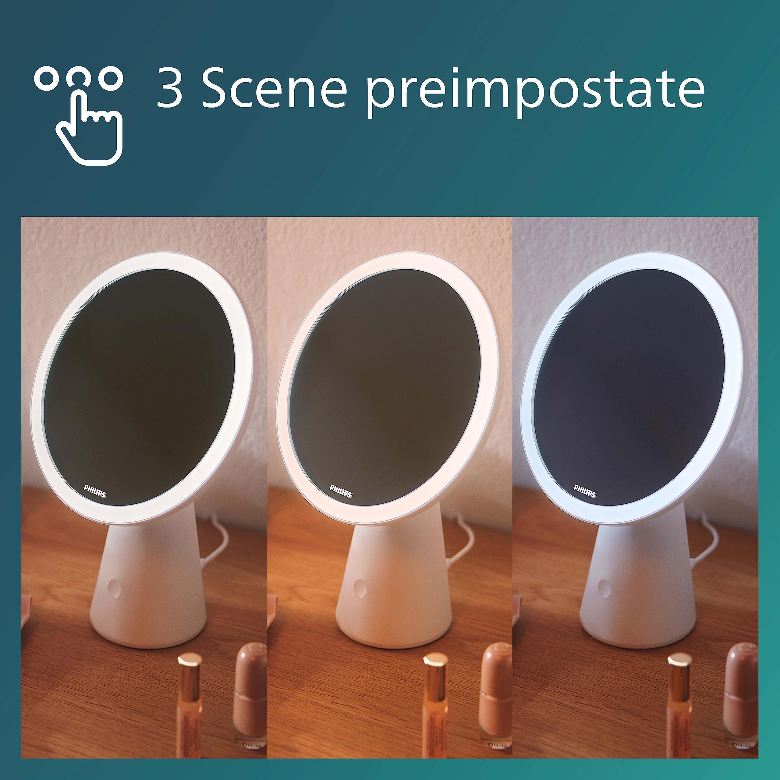 Philips Perdomance Lampa na Biurko, Biały, 28.2 x 19.5 x 8.8 cm