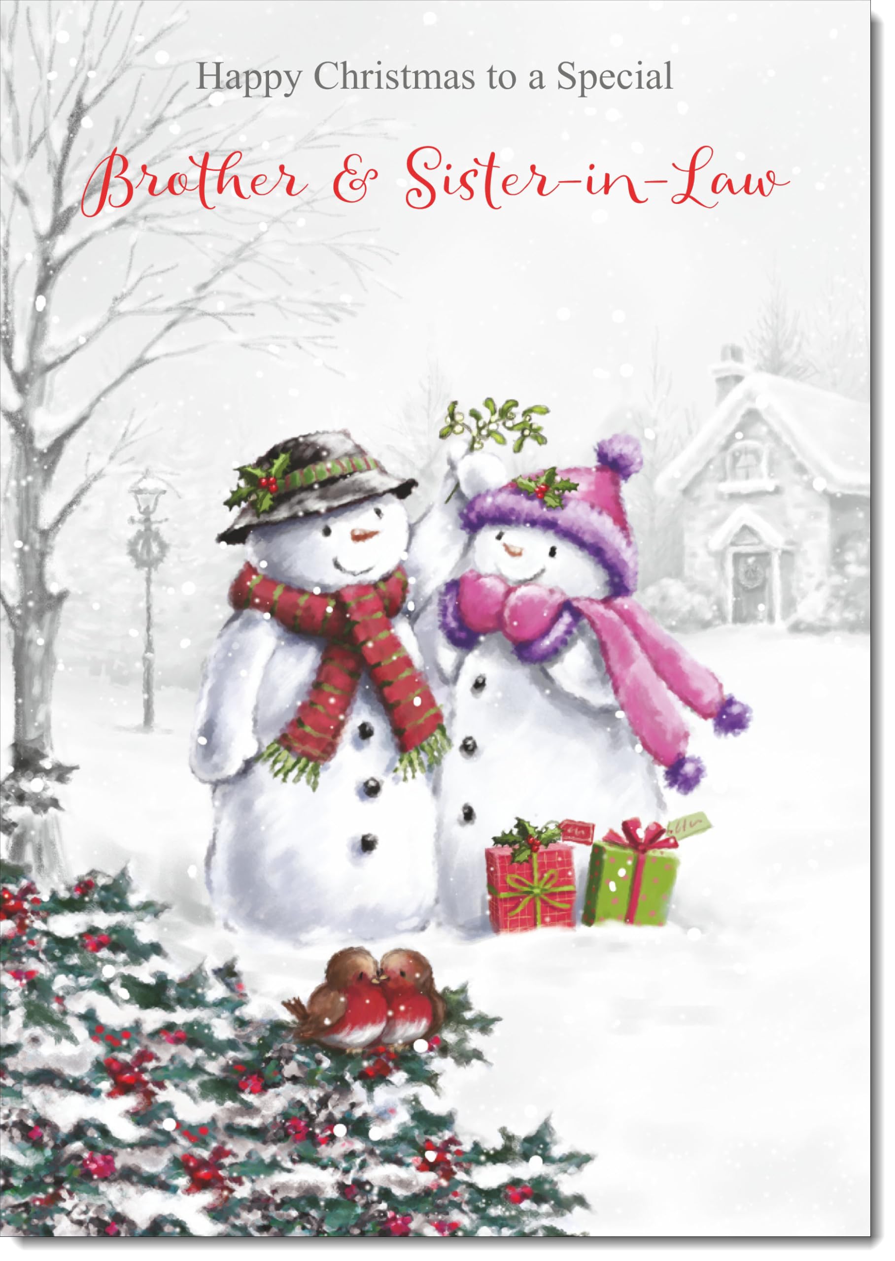 Norbert & Val, Cooler, Brother and Sister in Law, Christmas Card