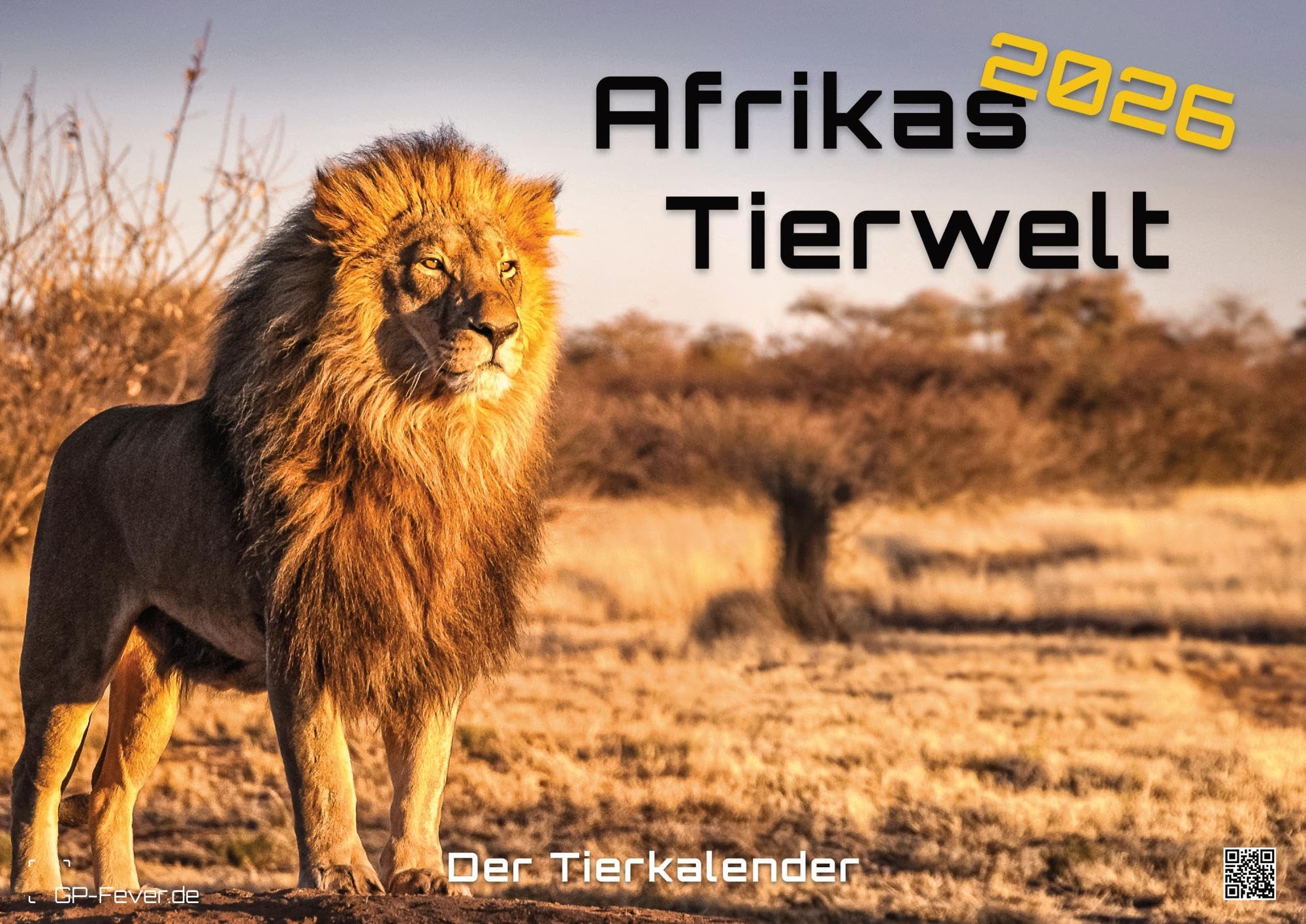 Afrikas Tierwelt Wandkalender 2026 DIN A3