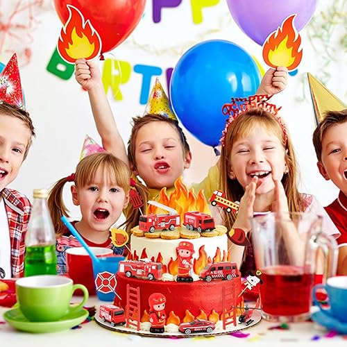 Miniatura 224 de Hooqict 26 piezas de decoraciones de pasteles de los años 80 y 90, decoraciones retro de los años 80 de hip hop con bolas de purpurina para cupcakes