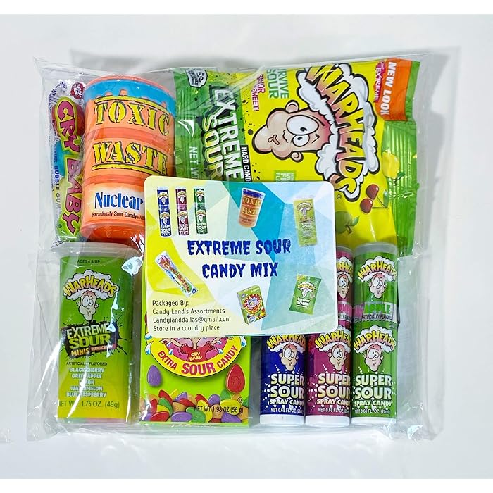 Buy Extreme Sour Candy Mix (Assortment) Warheads, Toxic Waste, Cry