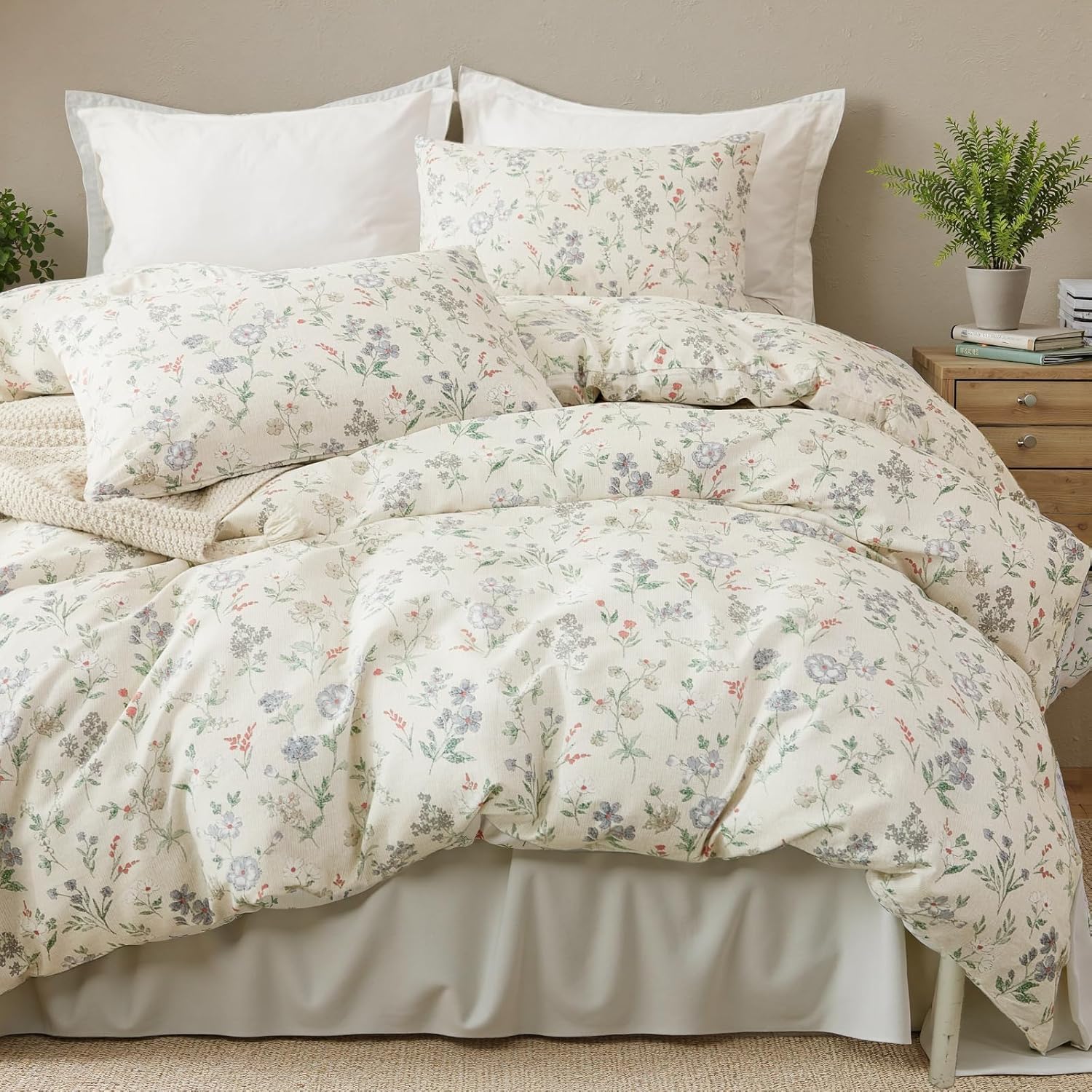 EAVD Floral Duvet Cover