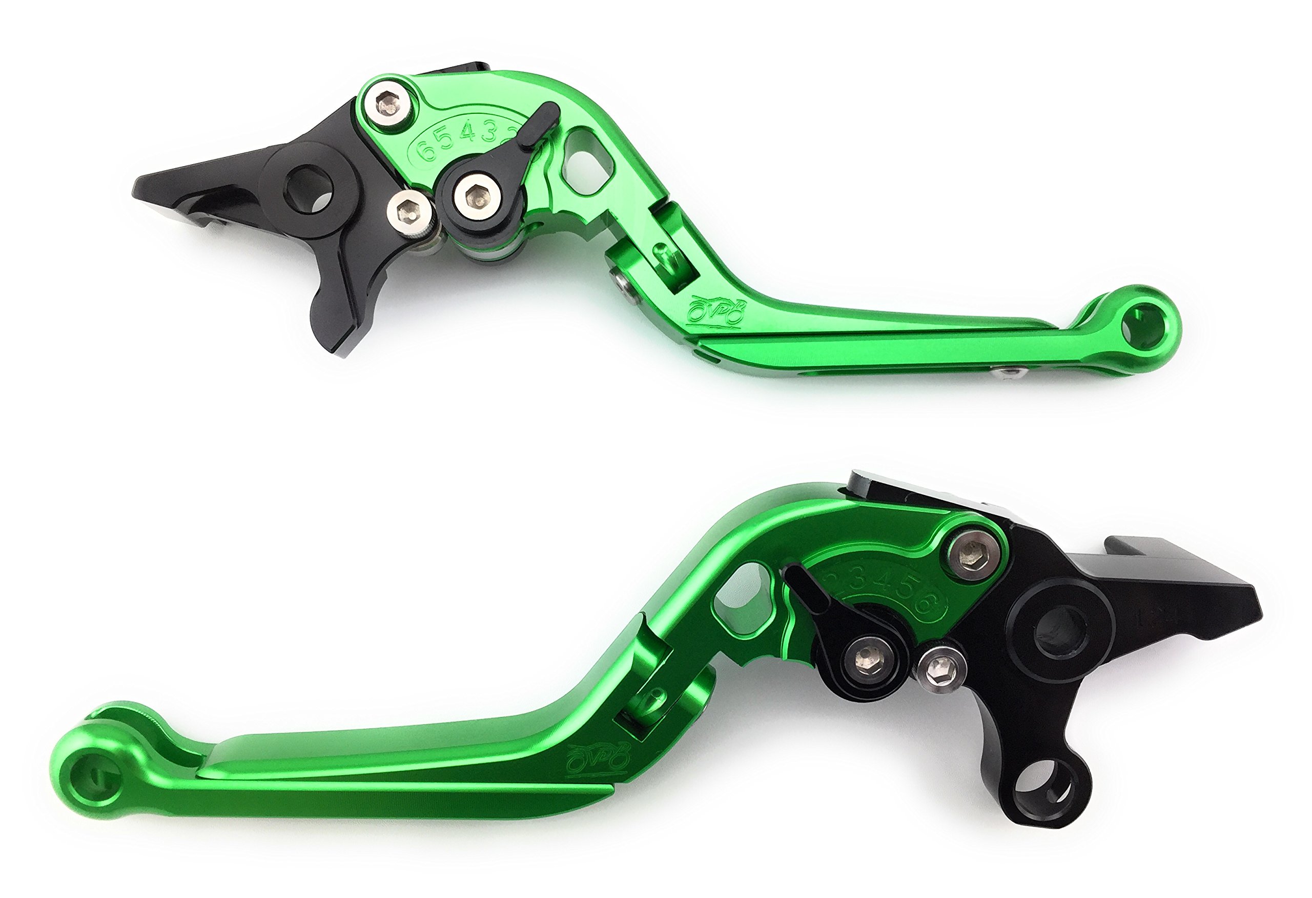 avdb-moto Coppia di leve regolabili e pieghevoli CNC Compatibile con Yamaha MT07, FZ07, modelli 2014, 2015, 2016, 2017, 2018 e Tracer 700, FJ-07, modelli 2016, 2017, 2018
