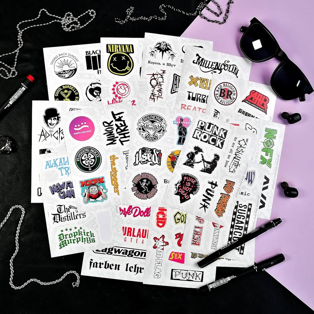 アート・デザイン・音楽 STICKERS PUNK ROCK TO CONTEMPORARY ART Stickers Vol. 2 - From Punk Rock to Contemporary Art