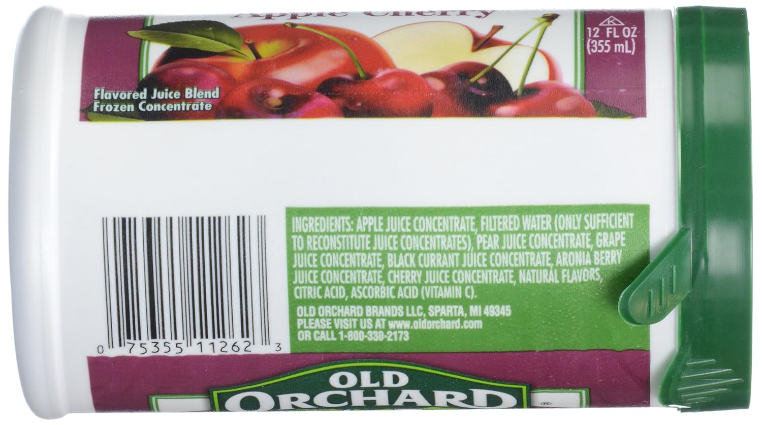 Old Orchard, 100% Apple Cherry Juice, 12 Fl Oz
