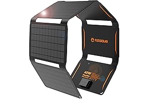 FlexSolar 40W Solar Panel: Harness Nature's Power for Type-C Devices
