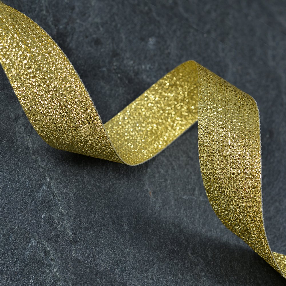 3-1/4" Borde De Encaje Metálico Dorado De Pestañas Por Yarda, TR-11273