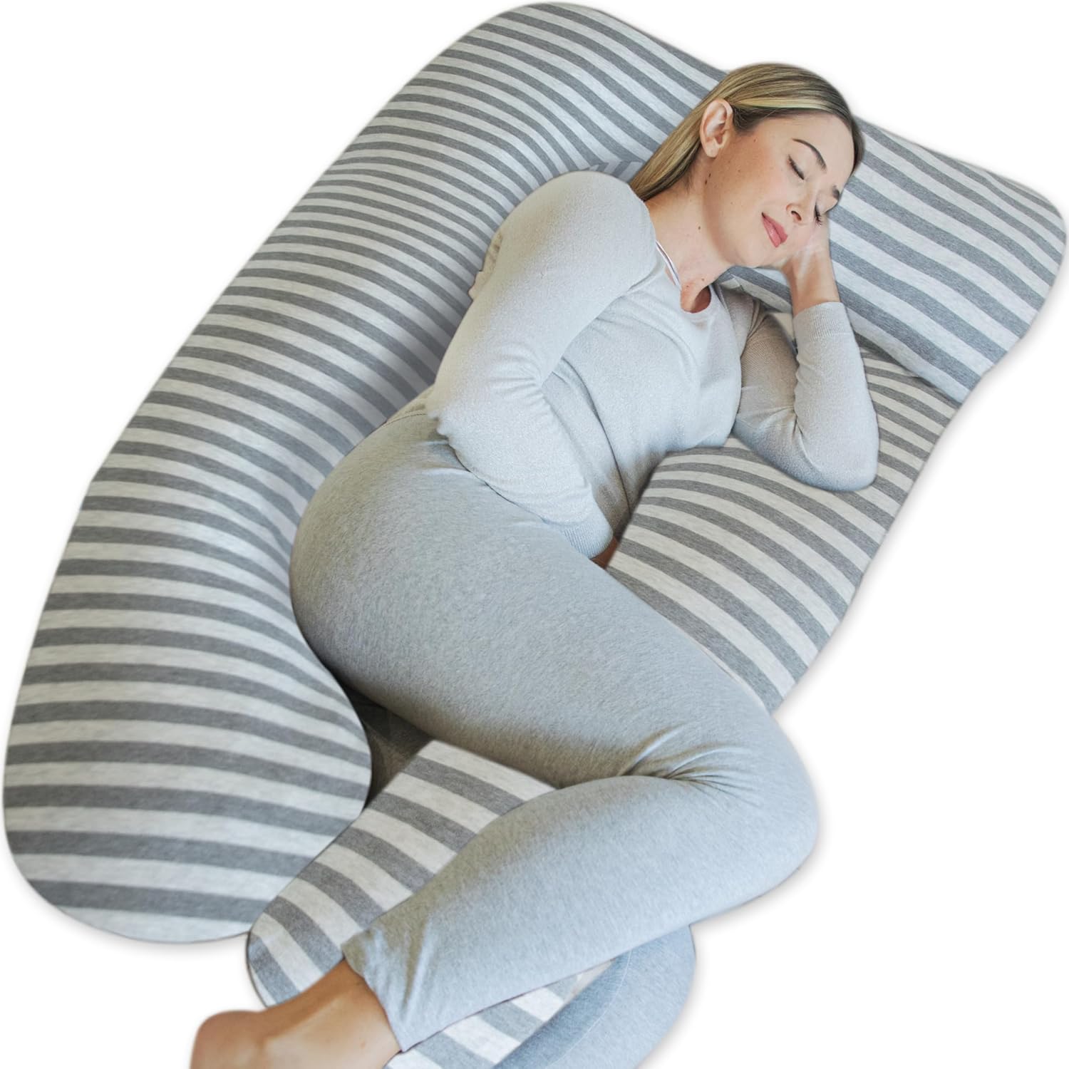 Pharmedoc Pregnancy Pillows, UShape Full Body Pillow