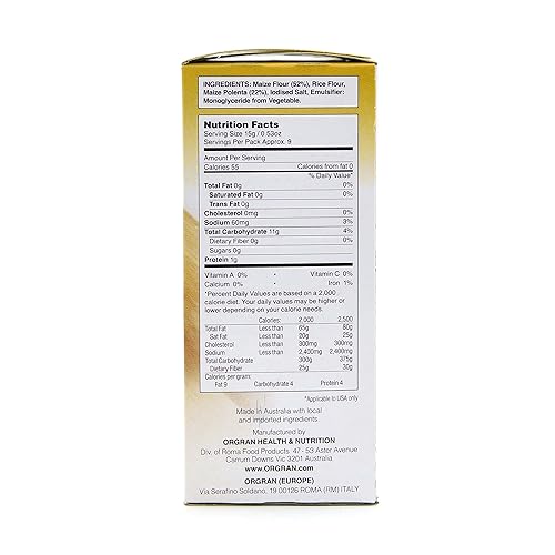 Miniatura 2 de Orgran Pan crujiente de maíz, 4.4 onzas