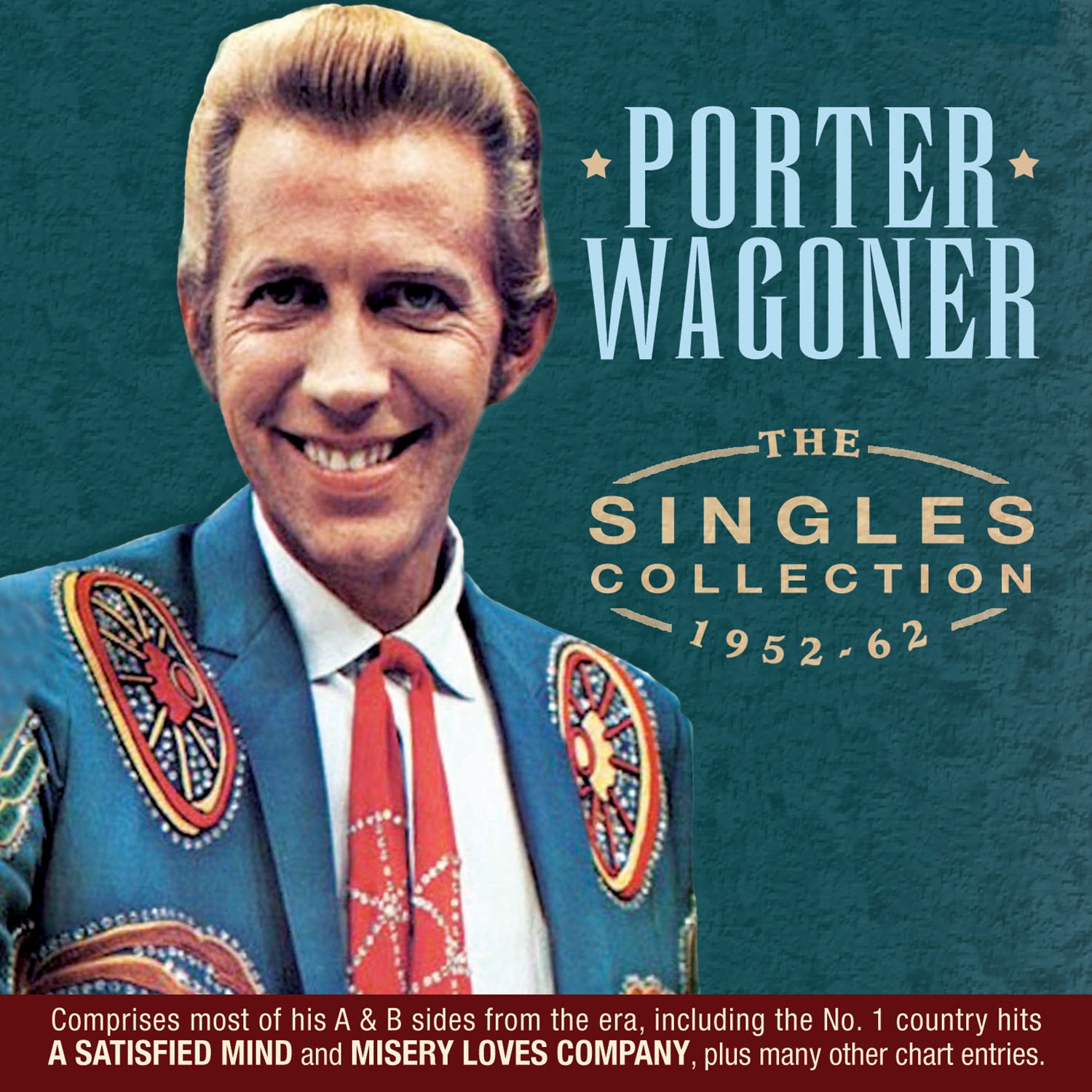 Singles Collection 1952-62 by Porter Wagoner (CD, 2017)