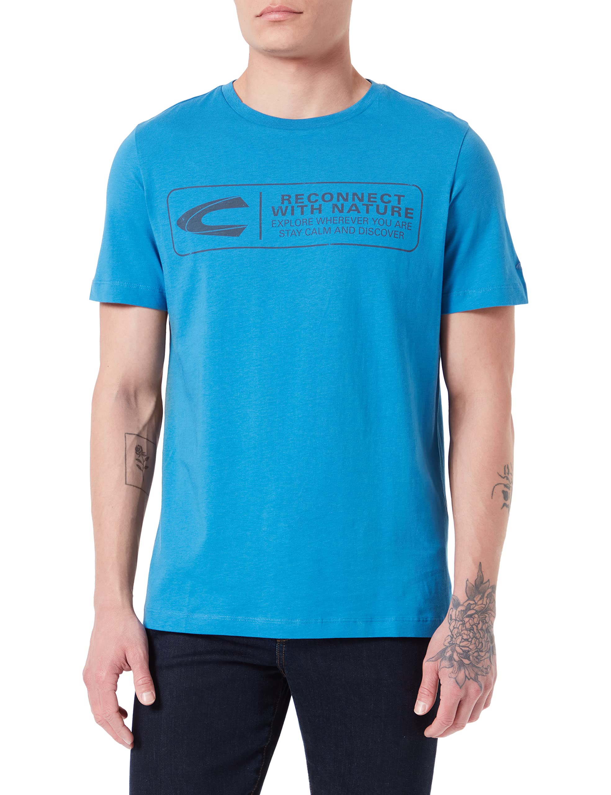 camel active Men's 409745/7t08 T-Shirt