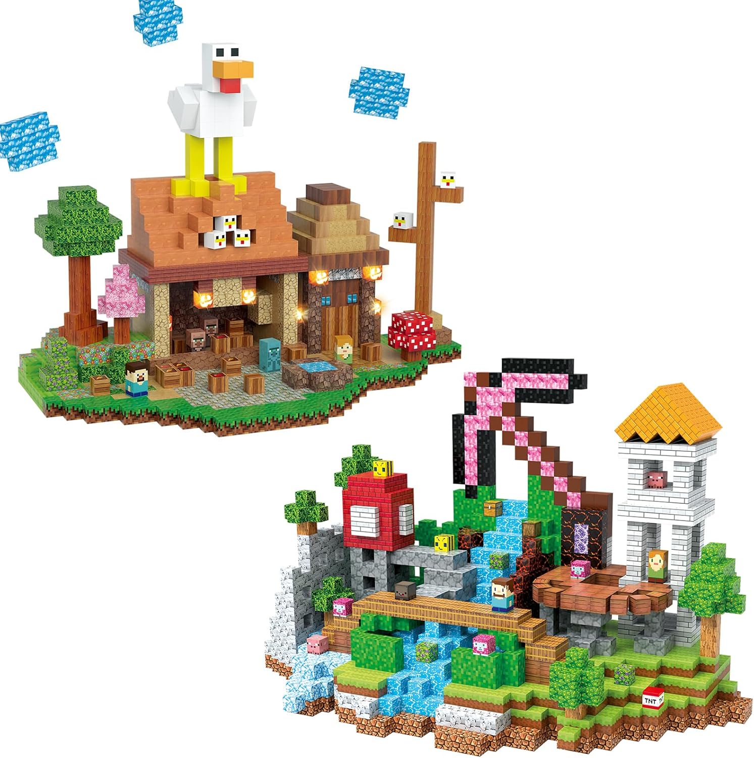 Magnetic Building Toys 240PCS