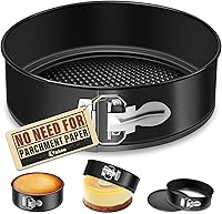 Vakoo 7 Inch Nonstick Springform Pan - Leakproof Cheesecake Pan, Easy Release, No Parchment Paper for Baking
