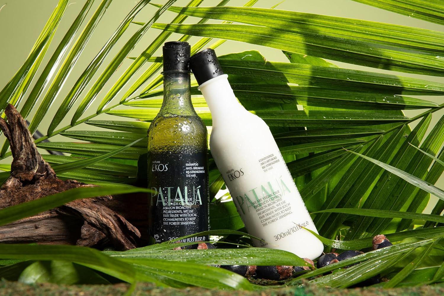 Natura - Ekos Patauá Hair Anti-Breakage Re-Strengthening Shampoo - Prevent Hair Loss - Fortify Roots & Strands - Vegan Hair Care - Brazilian Beauty Secrets - Personal & Self Care - 10.1 fl oz (300ml)