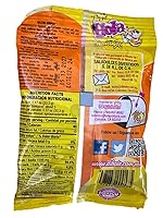 Vista 6 de Hola Lobito Chamoy Rojo Albaricoques Salados 3.5oz Paquete de 4