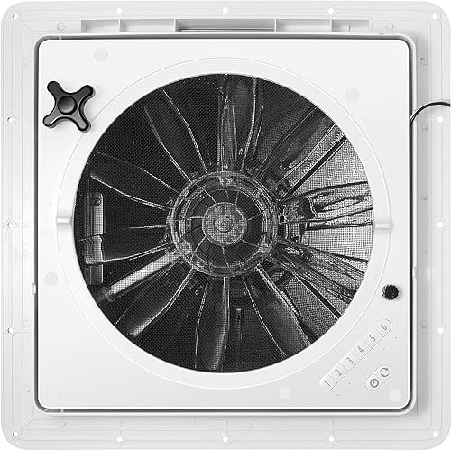 Miniatura 5 de Starvent RV Roof Vent Fan 6-Speed-Reversible