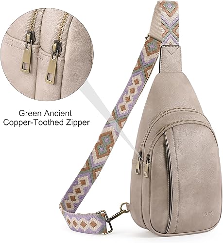 Miniatura 6 de Bolsos cruzados para mujer, bolsa cruzada para mujer, mochila cruzada para mujer, mochila cruzada de cuero