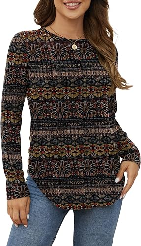 Yincro Women's Long Sleeve Fall Sweaters 2026 Lightweight Ca