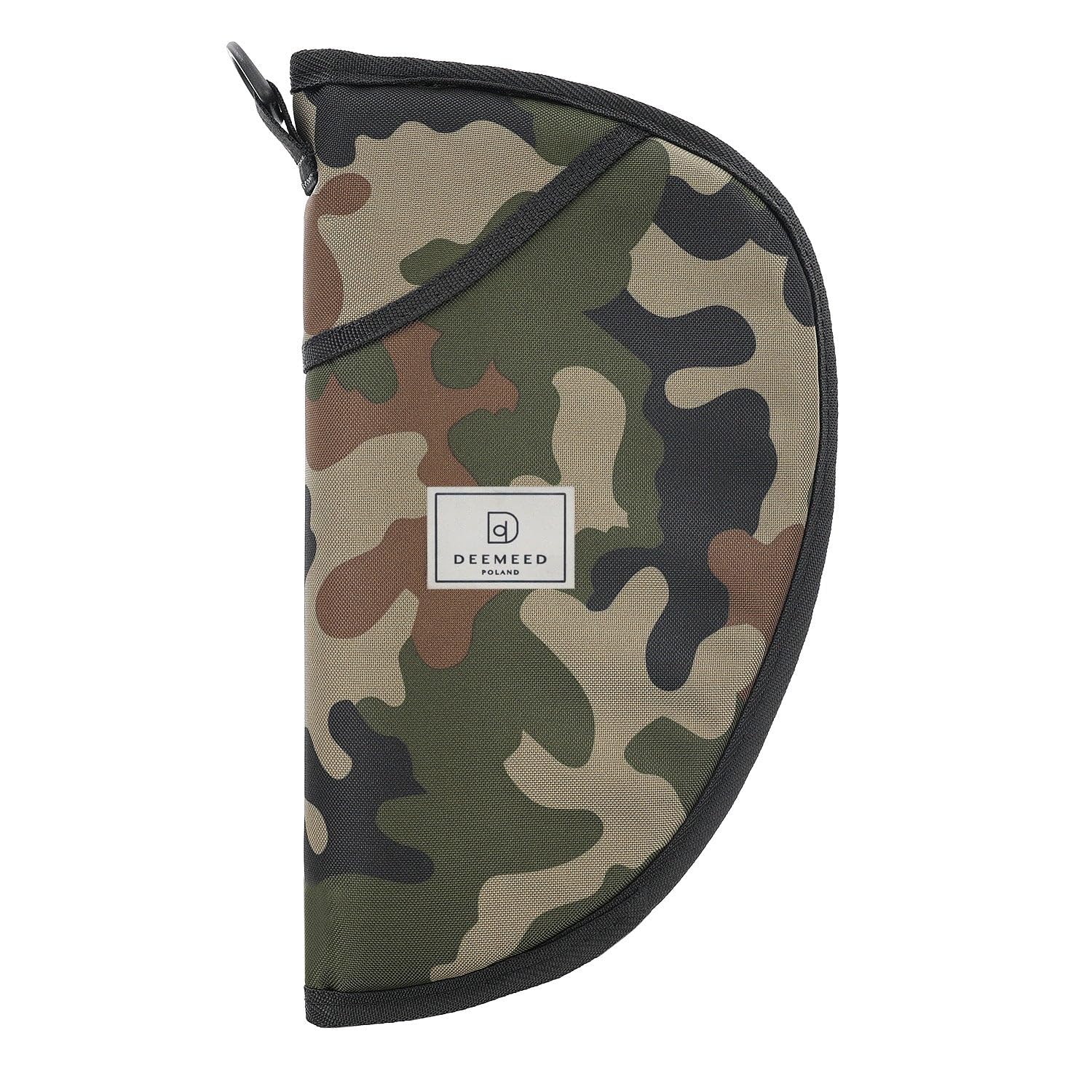 custodia per pistola – borsa protettiva per arma corta fino a 34 cm – imbottita, impermeabile, con doppia cerniera bloccabile – per trasporto e conservazione discreta