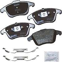 Vista 299 de Pastillas de Freno Delanteras Cerámicas Bendix Priority1 CFC430A para Modelos Selectos INFINITI G35, I30, Nissan 350Z, Altima, Juke, Maxima, Sentra
