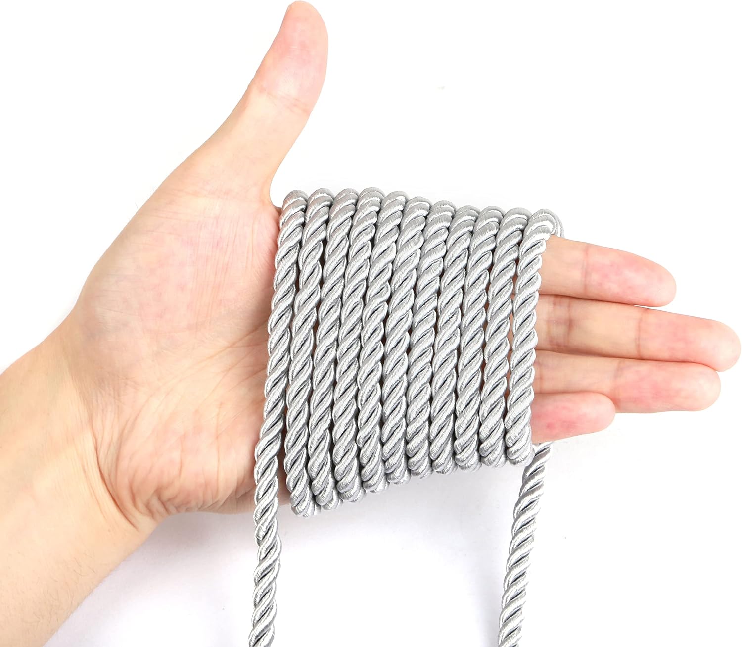 Amazon.com: BEL AVENIR 6mm 16Yards Twisted Cord Rope Trim Craft ...