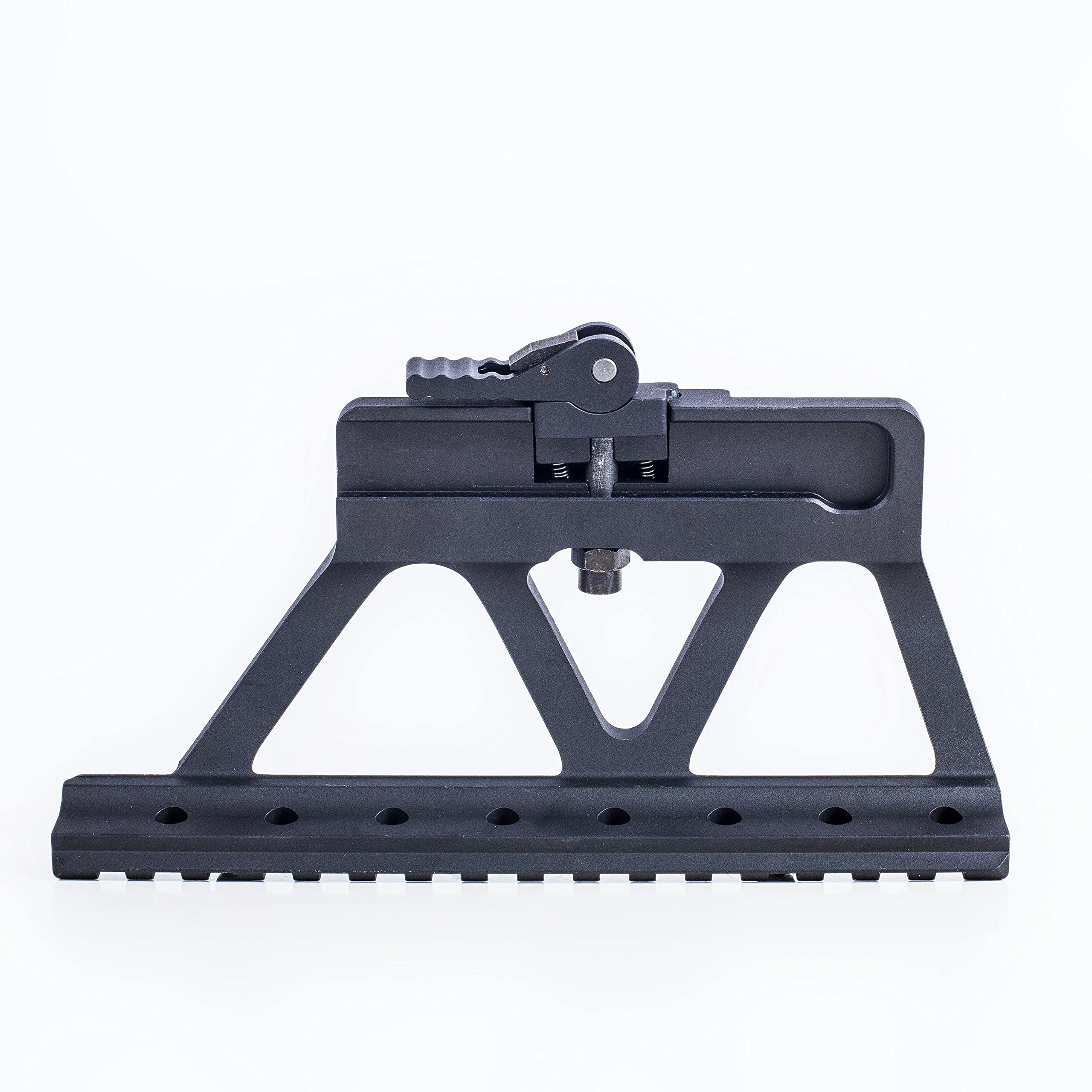 Riel Lateral QD Para Airsoft AK47/AK74 - Guía Picatinny 20mm, Aluminio De Aviación, Liberación Rápida - Para Miras, Linternas