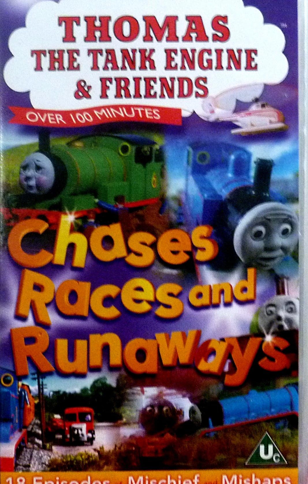 Thomas the Tank Engine & Friends: Chases Races and Runaways [VHS]