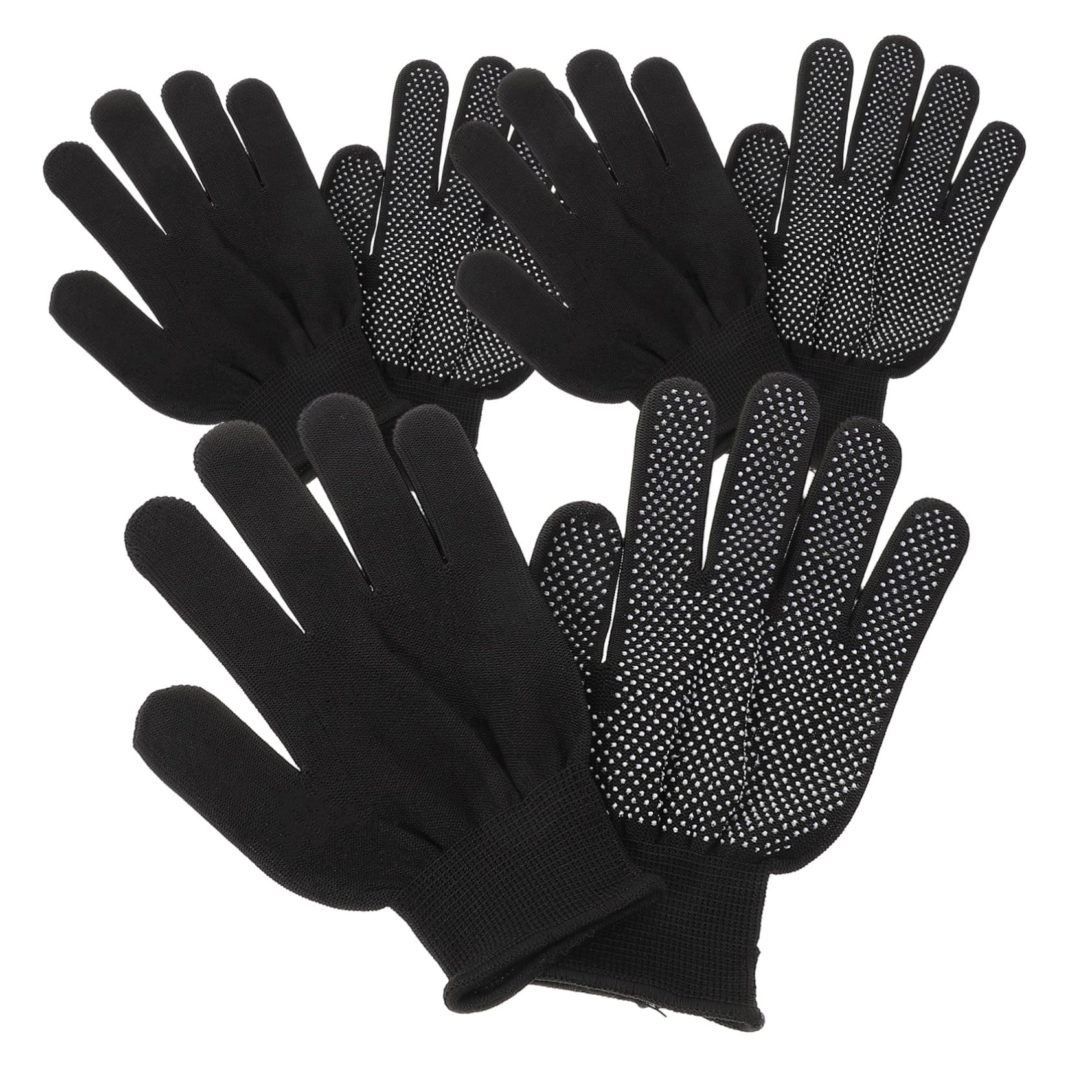 Anneome Summer Thin Outdoor Gloves Elastic Non-Slip Nylon Finger Sleeves for Gaming