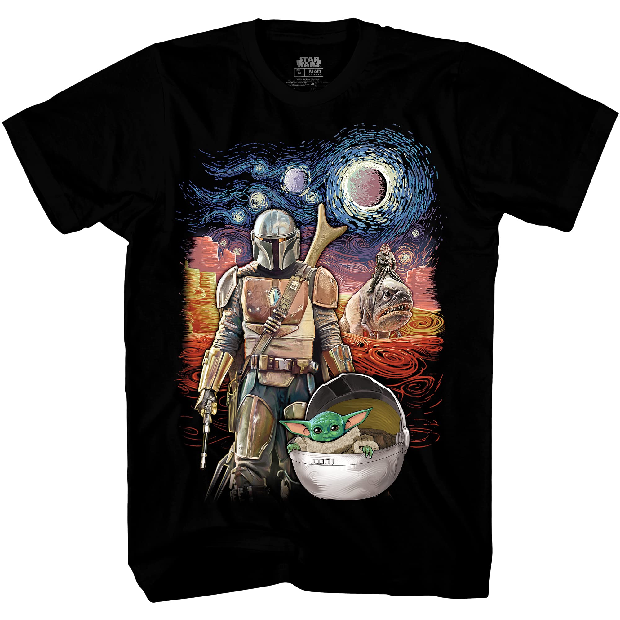 Starry Night Surreal Artwork T-Shirt